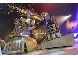 Боевые роботы для съемок фильма