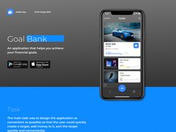 Goal Bank app