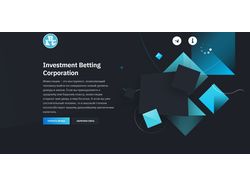 Лендинг для инвест проекта