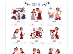 Иллюстрации_календарь