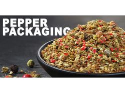 Ретушь специй для упаковки \  Pepper packaging