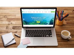 Магазин пищевых добавок на CMS Wordpress