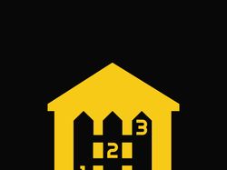 Логотип для компании "Монтаж ограждений 1-2-3"