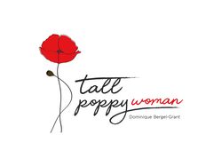 Logo Tall poppy woman