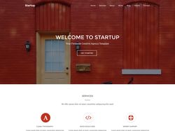 Адаптивная верстка Startup