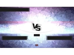 Versus screen для трансляций.