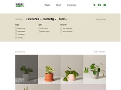 Магазин домашних растений