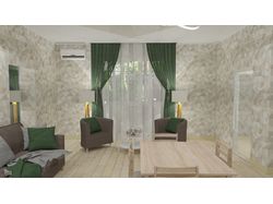 кухня и гостиная