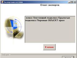 SimExpert - простейшая экспертная система