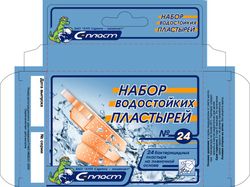 Упаковка для пластырей