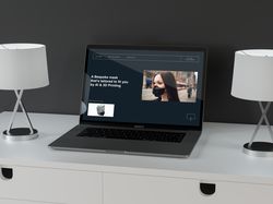 Лендинг компании, производящей 3D маски