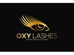Логотип "OXY LASHES"