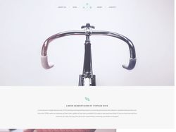 Верстка элегантного лендинг-макета Bicycles