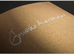 Персональный логотип для художника-скульптора