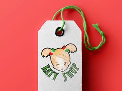 Логотип для интернет-магазина детской одежды