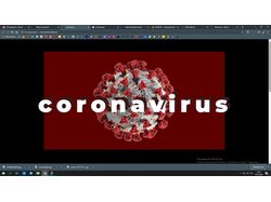Сайт про коронавирус