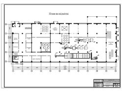 План цеха. Хлеб. AutoCAD