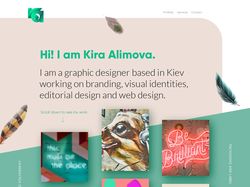 Лендинг портфолио