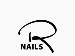 Логотип мастера маникюра R Nails