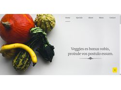 Veggie, Сайт доставки вегетарианской еды.