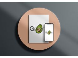 Разработка логотипа для Green Bar.