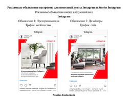 Таргетинг для мебельного дилера в Instagram