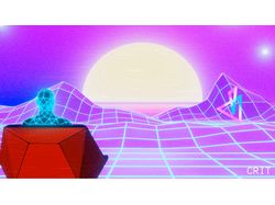 Композиция retrowave