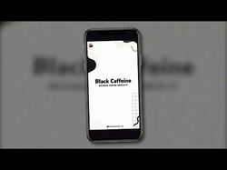 Анимированный сторис для кофейни «Black Caffeine»