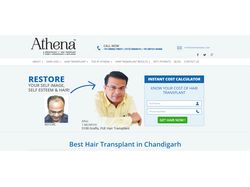 Athena Hair - сайт Индийский клиники