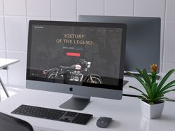 Сайт для бренда Royal Enfield