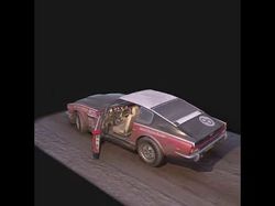 Aston Martin V8 3d model for game industry
