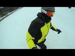 Travel video | Катание на сноуборде ГК Новинки (Ни