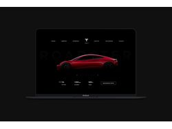 Главная страница Tesla