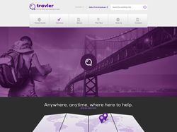 Адаптивный Landing Page про туризм