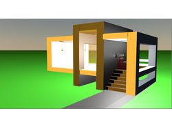 3d архитектура домов