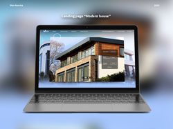 Landing page "Modern House"