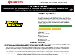 Backend разработка. Поисковик гемблинговых бонусов