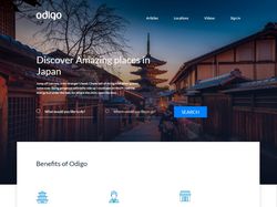 landing page для туроператоров