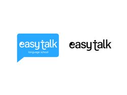 Логотип для языковой школы Easy Talk