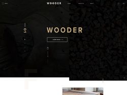 Wooder - интернет-магазин изделий из дерева