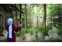 Картина сделанная в Photoshop