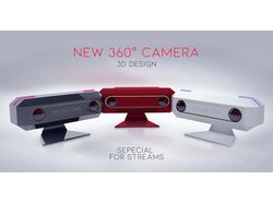 Product design 180° web-cam