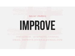 Визитки для онлайн-журнала "Improve"