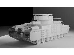 Japanese experimenyal ultra heavy tank O-I