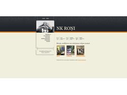 Адаптивная вёрстка веб-страницы NK RO&#325;I