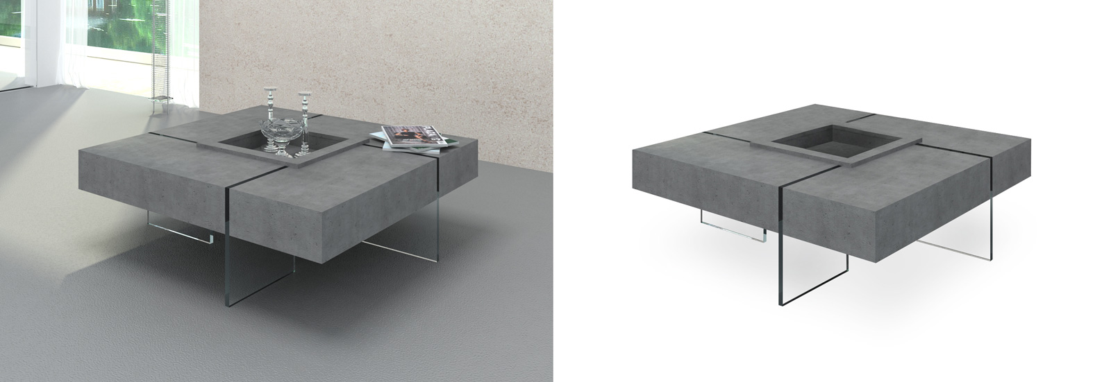 Concrete Coffee Table