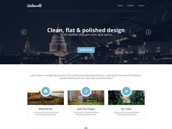 Адаптивная верстка и анимация сайта WebWorld