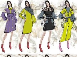 fashion design women clothes