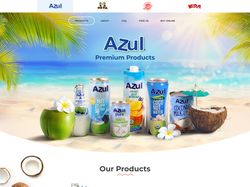 coconut products landing