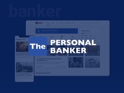 Дизайн сайта The Personal Banker